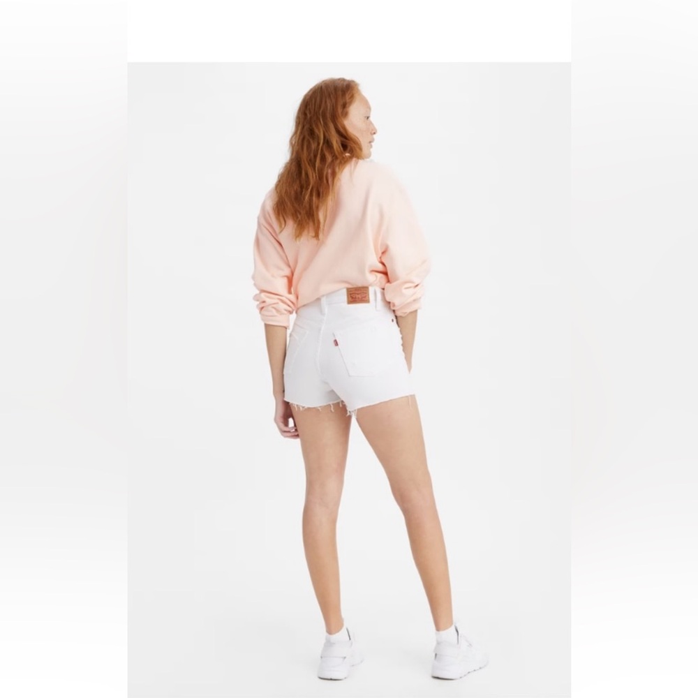Levi High Rise Jean Shorts NWT